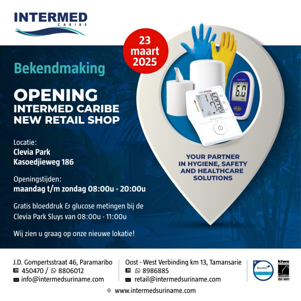 Intermed Caribe is opening a new retail shop at Clevia Park!