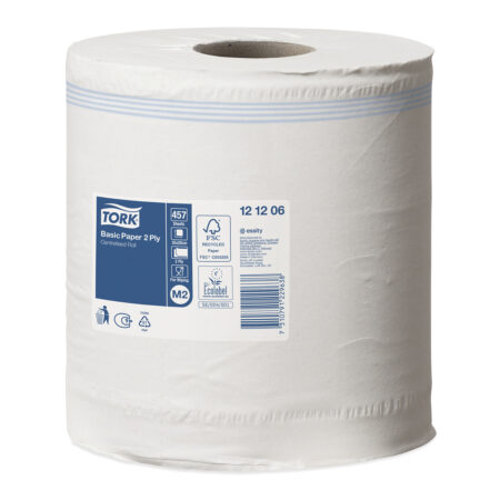 Tork Basic Centrefeed Wiping Paper (per roll)