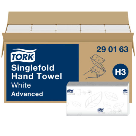 Tork Soft Singlefold Hand Towels (per pack)