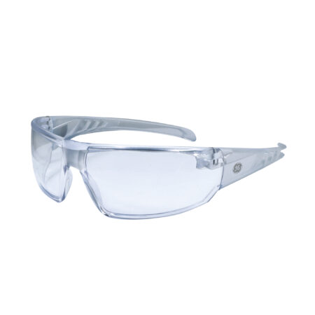 GE Safety Glasses - Clear Frame Lightweight, Anti-Fog
