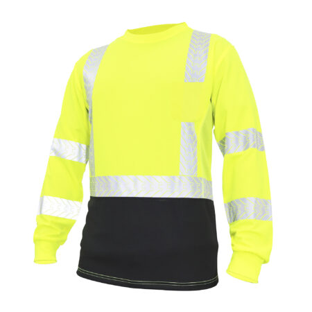 GE High-Visibility Long Sleeve Safety Shirt