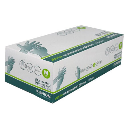 Klinion Nitrile Examination Gloves White (bx/150)