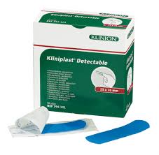 Klinion Kliniplast Detectable Wound Plaster Blue - Water-Resistant (bx/50)