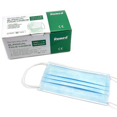 Romed Surgical face mask type IIR (bx/50)