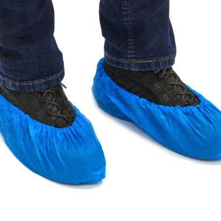 Romed CPE shoe covers (bx/100)