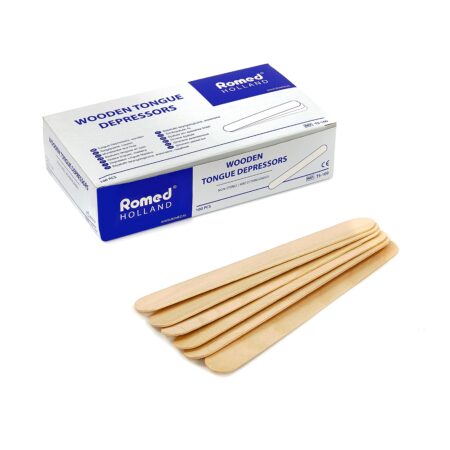 Romed wooden tongue depressors (bx/100)