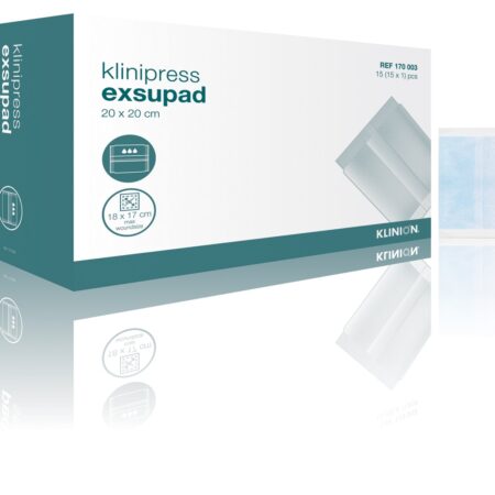 Klinion Klinipress Exsupad sterile 20x20cm (bx/15)