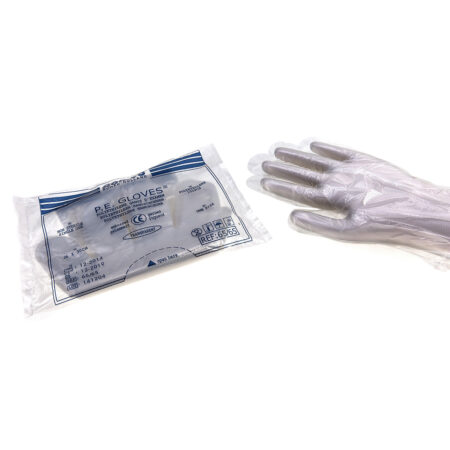 Romed Polyethylene gloves+ Non sterile Extra strong (pack/100)