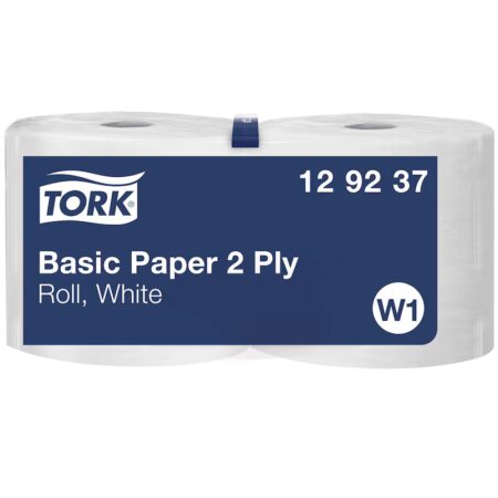 Tork Basic Wiping Paper Roll White (per roll)