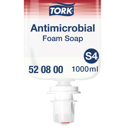 Tork Antimicrobial Soap Foam Transparent
