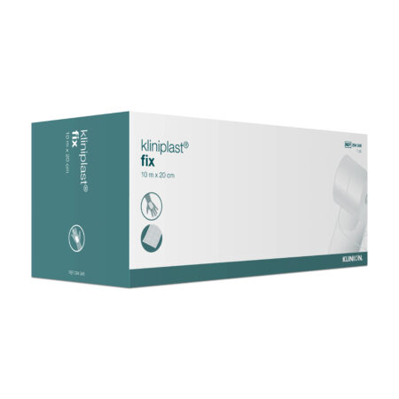 Klinion Kliniplast Fixation Plaster Nonwoven on Roll 10mx20cm (bx/2rolls)