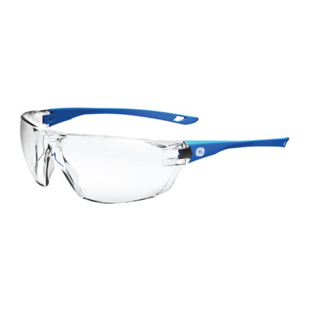 GE Safety Glasses - Clear Lens Blue Frame
