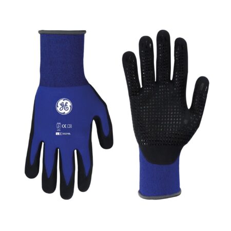 GE Dotted Nitrile Dipped Gloves