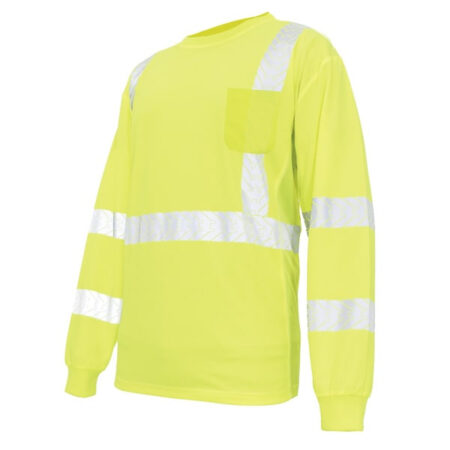 GE Hi-Vis Long Sleeve Safety Shirt