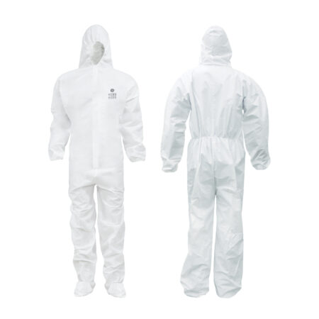 GE Microporous Protective Coverall with Hood and Boots
