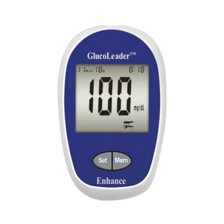 GlucoLeader Blue Enhance Blood Glucose Monitoring System